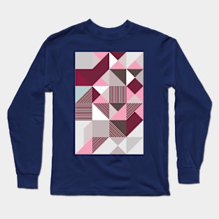 Scandi Geometric Long Sleeve T-Shirt